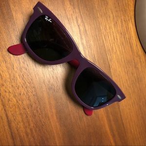 Rayban Two Tone Wayfarer Sunglasses